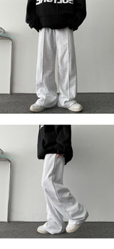 [フリース] カススリットバンデッドウエストパンツ