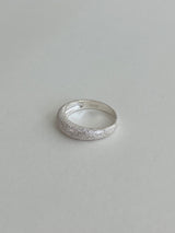 [92.5silver] グリッターボリュームドロップリング