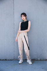ファモスオフクロップトップ / TOP(5852) Famos Off Crop Top