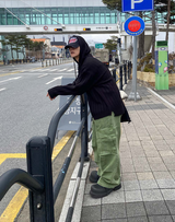 No.9964　コールカーゴワイドパンツ/ (4color)
