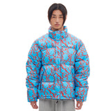 ノイズパッファーダウンジャケット / NOISE PUFFER DOWN JACKET (BLUE)