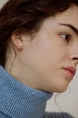 [14K] Essential Pearl Earrings (6mm)