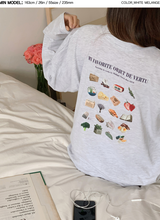 Objet Printing Overfit Long Sleeve T-shirt (3color)
