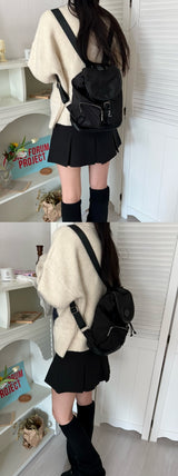 Pocket mini backpack (2color)