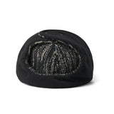 BSRABBIT EARFLAP HAT MULTI GREEN