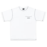 スティッチドベーシックロゴTシャツ / STITCHED BASIC LOGO TEE (2color)