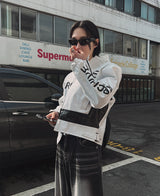 アーカイブキャンバーレーサージャケット/Archive camber racer jacket (2 color)