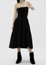 コルセットトップワンピース/Corset Top One Piece (2color)