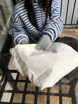 ドットコーデュロイビッグショルダーバッグ