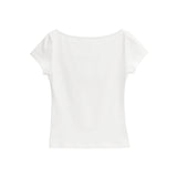 【MADE】エールストリング バックレス半袖Tシャツ
