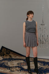 Wide band skirt 
