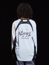 スポーツフットボールジャージTシャツ / SPORTS FOOTBALL JERSEY T SHIRT (WH)