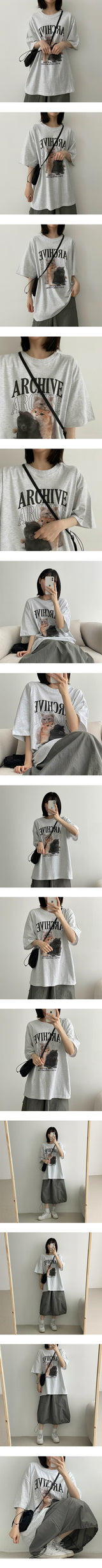 トップTシャツナイロンストリングロングスカート / Top T-shirt nylon string long skirt
