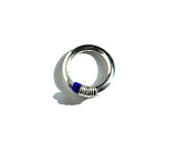 リニングリングシルバー (lapis lazuli)