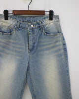 サンディングウォッシュローライズデニムパンツ / Sanding Wash Low Rise Denim Pants