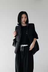 オビカラーマッチングマルチスラックス/Obi Color Matching Multi Slacks (2color)