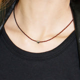 ROMANTIC NECKLACE BROWN