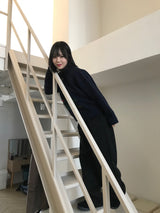 コンピーユニセックスワイドスウェットパンツ