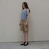 Blue Halter Neck Top