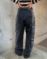 (Unisex) パントンデニムパンツ
