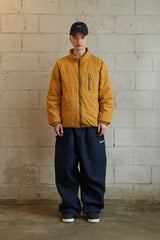 ロゴコットンスーパーワイドパンツ / BSR2223FWPT006 LOGO COTTON SUPER WIDE PANTS NAVY