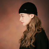 Minimal label beanie