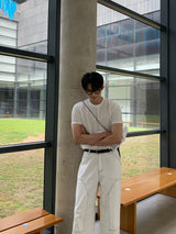 デイパーフェクトマッスルフィットアイスバンドショートスリーブTシャツ / Day Perfect Muscle Fit Ice Bundo Short-Sleeved T-Shirt (9 colors)