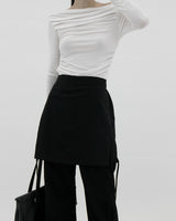 スカートパンツ / black skirt pants