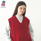 BOXY KNIT VEST (3COLOR) (6609510563958)