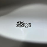 [Kiss of life/Baby monster/YENA] Heart simple ring (set)