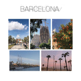barcelona postcard set (5P)