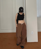 ボーイワイドカーゴパンツ/Boy Wide Cargo Pants (2color)