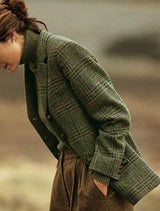 Vichy check pattern blazer