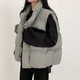 ウェルオン オーバーフィット パテッド ベスト / [44-99 possible] Wellon Overfit Padded Vest