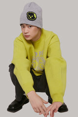 HTT Jacquard Knit_Lime (6675704676470)