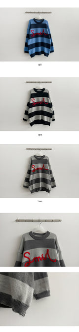 a font-strip knitwear