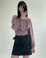 Collection 21fw - Dark Vader Mini Skirt (6614899196022)