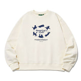 6th-フロア クルーネック / 6th-floor Crewneck_Ivory