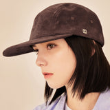 VA Square Suede Camp Cap / Brown