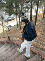 プレーンストレートホワイトパンツ