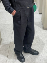アクアステッチデニムセットアップパンツ