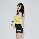 ハーフクロップTシャツ / (9041) Half Crop Tee