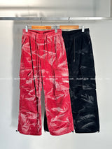 [UNISEX] ウォッシングコーデュロイカーゴジョガーワイドパンツ