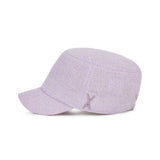 Epoxy Stud Bellboy Cap Purple