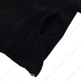 マルチコーデュロイセミジップアップフーディー/Multi-corduroy semi- zip-up hood (3 colors)