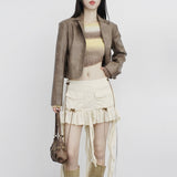 Peach Basic Jacket