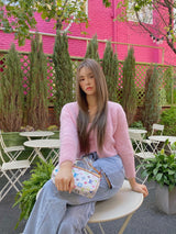 sky pink top cardigan (6676065026166)