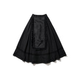 Apron-Pyeseul Skirt (Black)