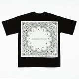 coloring paisley black t-shirt (6579375014006)