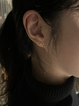 (silver925) リボンピアス